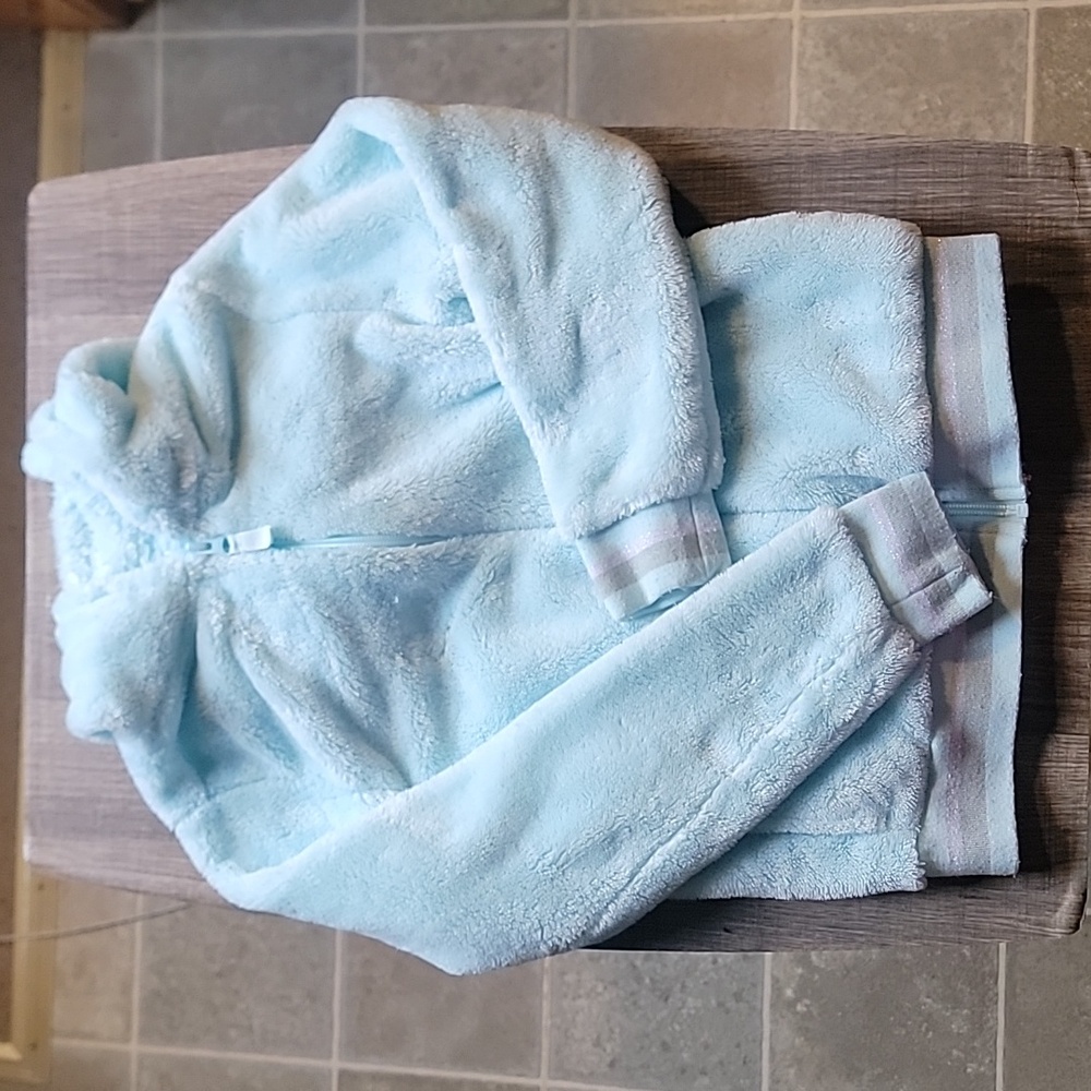 Hooded girls jacket